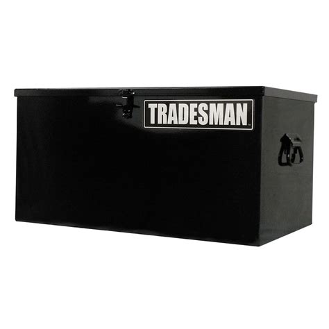 tradesman truck 24 inch black steel job site box 78024t|78024T 24.